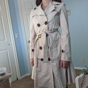 Tan trenchcoat